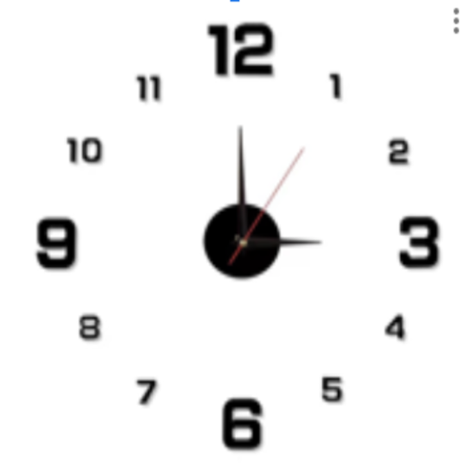 Reloj Pared 40cm Diseno Pegatina 3 Reloj Pared 40cm Diseno Pegatina - Imagen 3